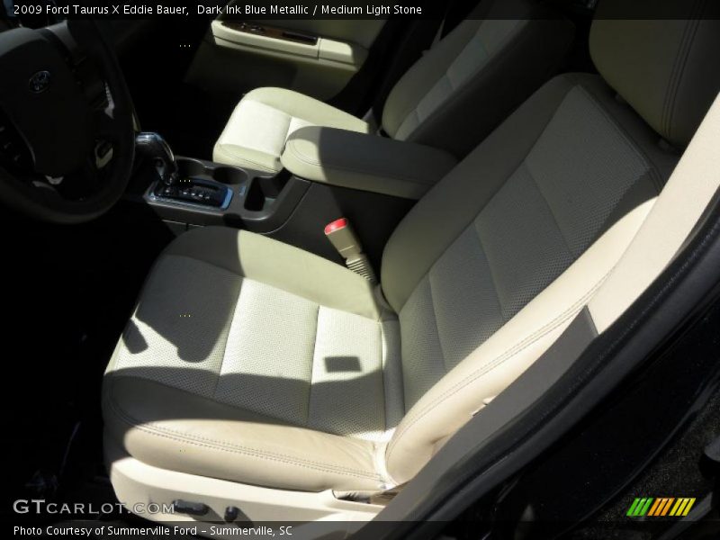 Dark Ink Blue Metallic / Medium Light Stone 2009 Ford Taurus X Eddie Bauer