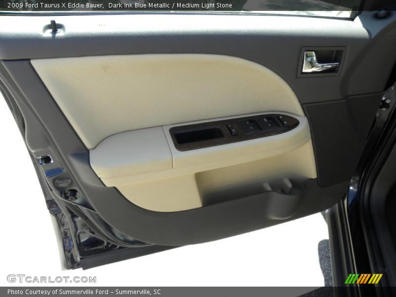 Dark Ink Blue Metallic / Medium Light Stone 2009 Ford Taurus X Eddie Bauer