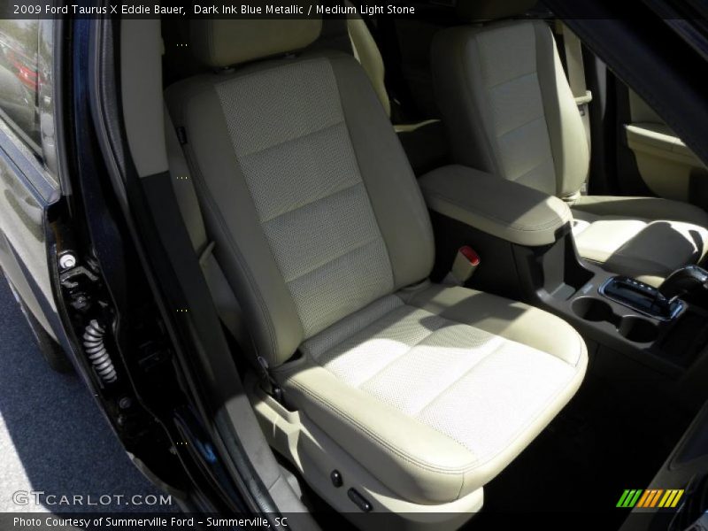 Dark Ink Blue Metallic / Medium Light Stone 2009 Ford Taurus X Eddie Bauer