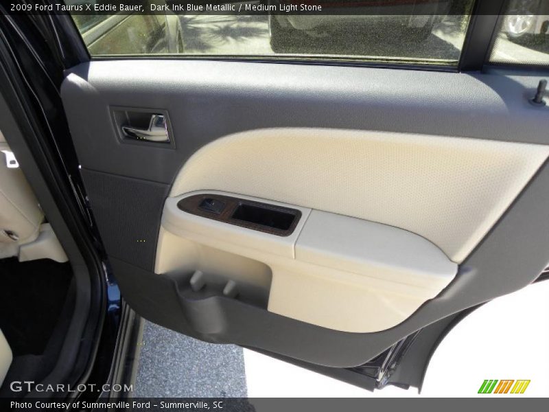 Dark Ink Blue Metallic / Medium Light Stone 2009 Ford Taurus X Eddie Bauer