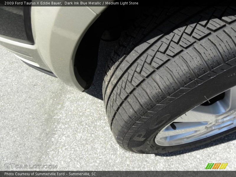 Dark Ink Blue Metallic / Medium Light Stone 2009 Ford Taurus X Eddie Bauer