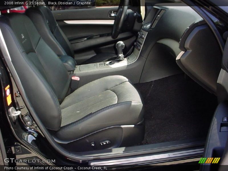Black Obsidian / Graphite 2008 Infiniti G 35 Sedan