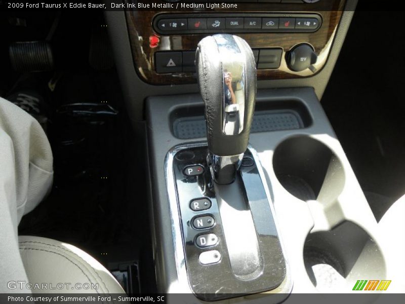 Dark Ink Blue Metallic / Medium Light Stone 2009 Ford Taurus X Eddie Bauer