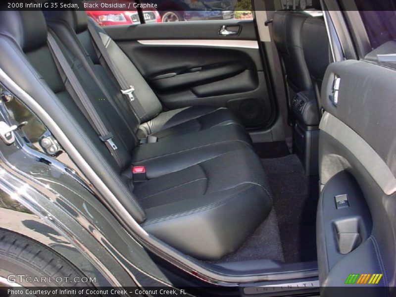 Black Obsidian / Graphite 2008 Infiniti G 35 Sedan