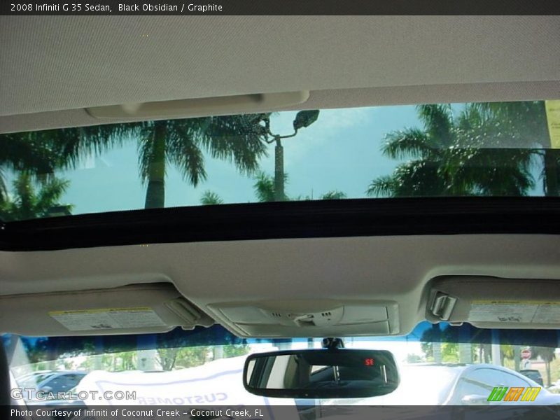 Black Obsidian / Graphite 2008 Infiniti G 35 Sedan