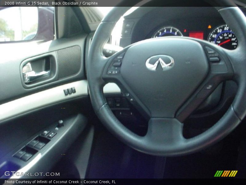 Black Obsidian / Graphite 2008 Infiniti G 35 Sedan