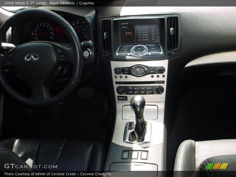 Black Obsidian / Graphite 2008 Infiniti G 35 Sedan