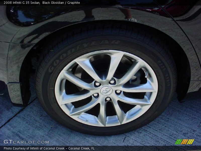 Black Obsidian / Graphite 2008 Infiniti G 35 Sedan