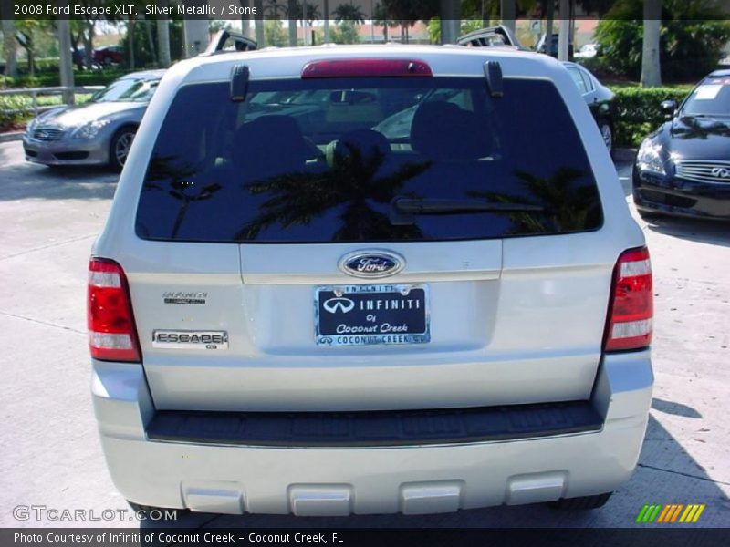 Silver Metallic / Stone 2008 Ford Escape XLT