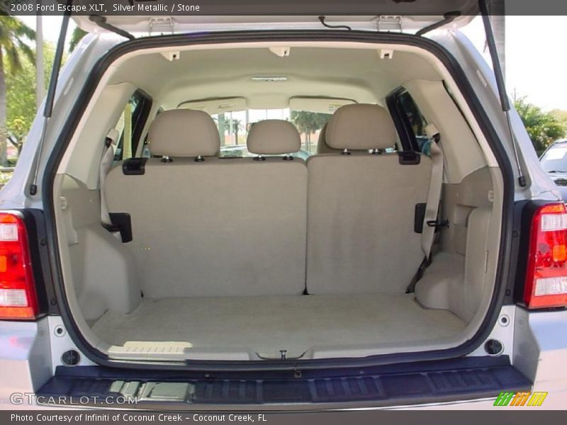 Silver Metallic / Stone 2008 Ford Escape XLT