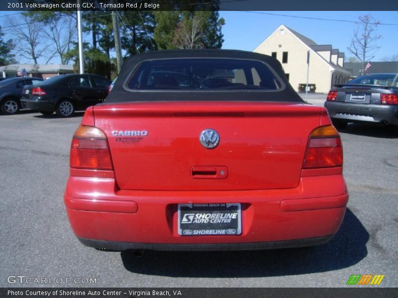 Tornado Red / Beige 2001 Volkswagen Cabrio GLX