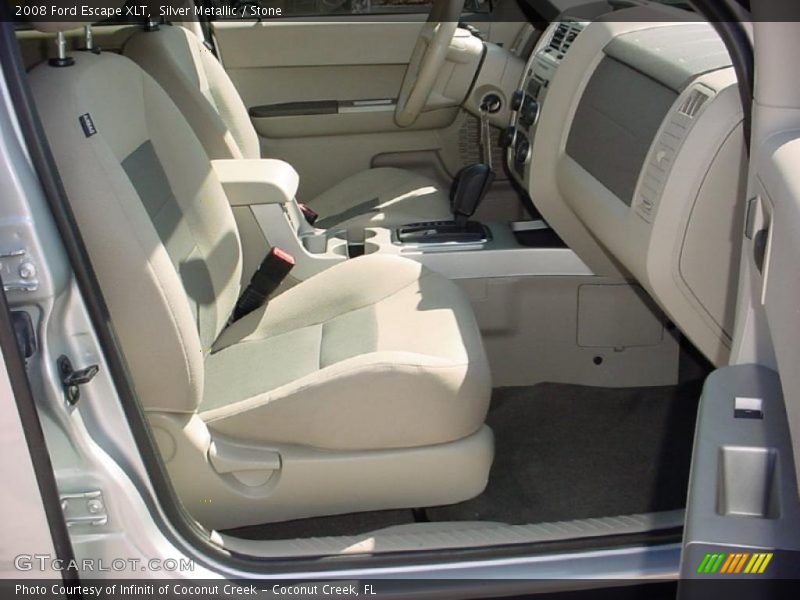 Silver Metallic / Stone 2008 Ford Escape XLT