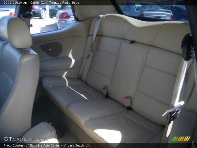 Tornado Red / Beige 2001 Volkswagen Cabrio GLX