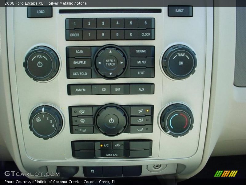 Silver Metallic / Stone 2008 Ford Escape XLT