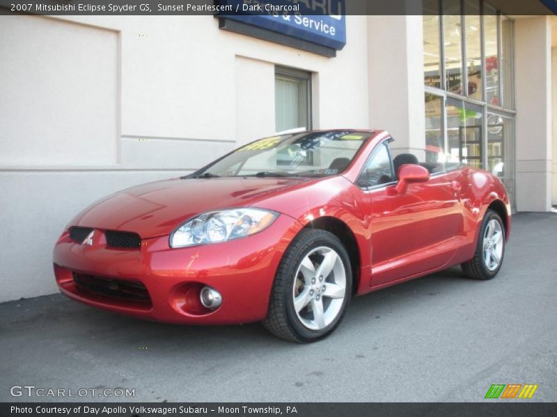 Sunset Pearlescent / Dark Charcoal 2007 Mitsubishi Eclipse Spyder GS