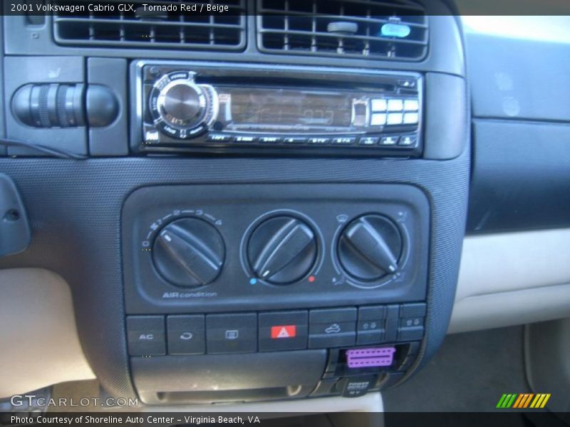 Tornado Red / Beige 2001 Volkswagen Cabrio GLX