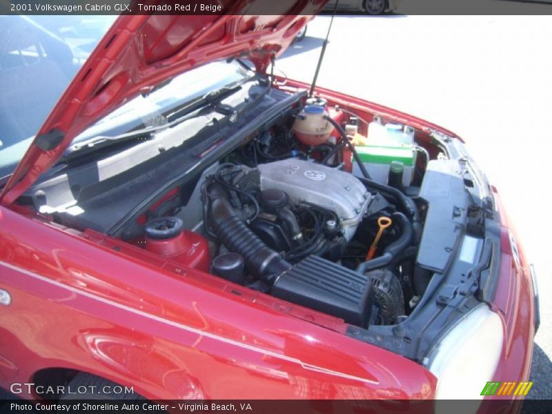 Tornado Red / Beige 2001 Volkswagen Cabrio GLX