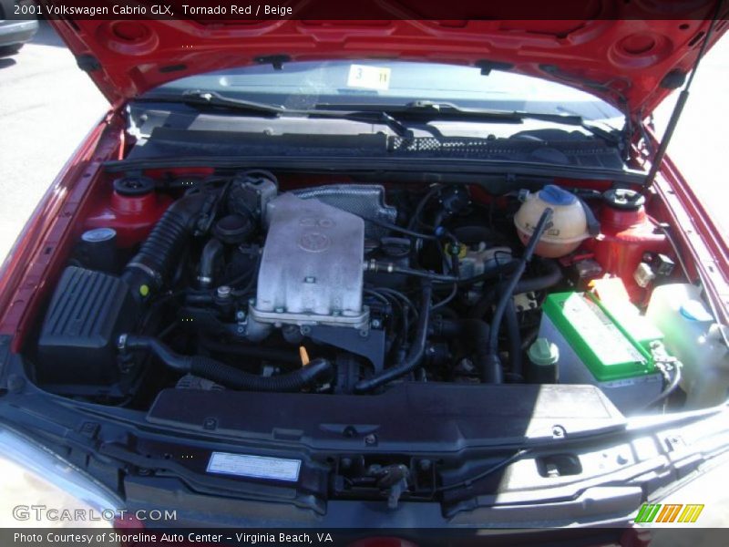 Tornado Red / Beige 2001 Volkswagen Cabrio GLX