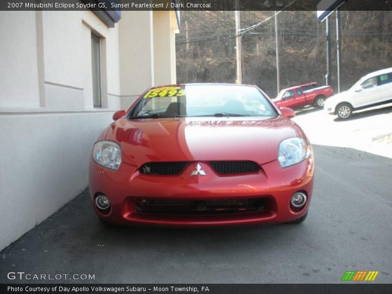Sunset Pearlescent / Dark Charcoal 2007 Mitsubishi Eclipse Spyder GS