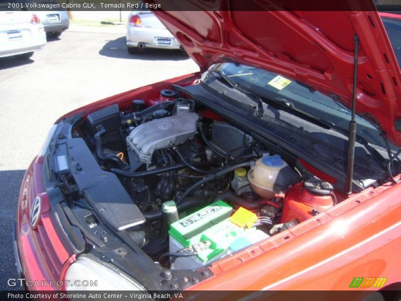 Tornado Red / Beige 2001 Volkswagen Cabrio GLX