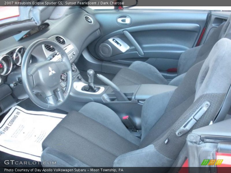 Sunset Pearlescent / Dark Charcoal 2007 Mitsubishi Eclipse Spyder GS