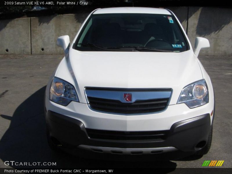 Polar White / Gray 2009 Saturn VUE XE V6 AWD