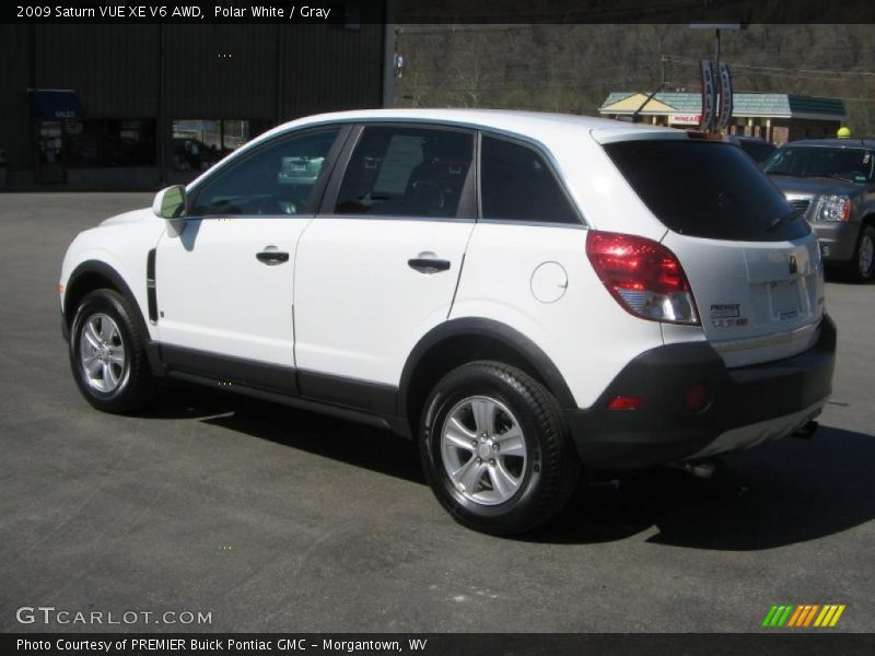 Polar White / Gray 2009 Saturn VUE XE V6 AWD