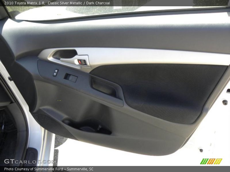 Classic Silver Metallic / Dark Charcoal 2010 Toyota Matrix 1.8