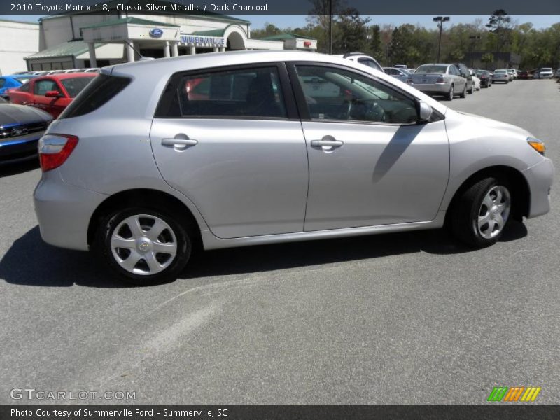 Classic Silver Metallic / Dark Charcoal 2010 Toyota Matrix 1.8
