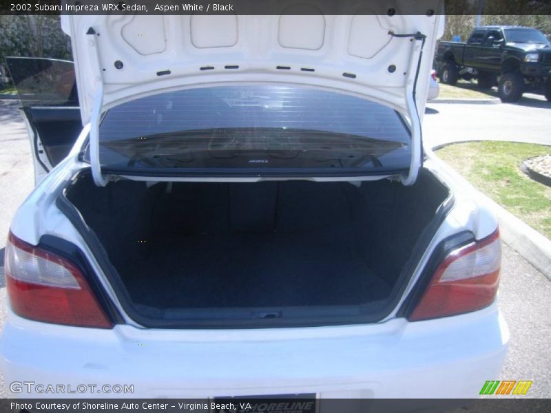 Aspen White / Black 2002 Subaru Impreza WRX Sedan