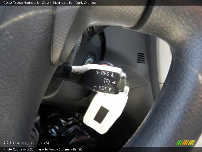Classic Silver Metallic / Dark Charcoal 2010 Toyota Matrix 1.8