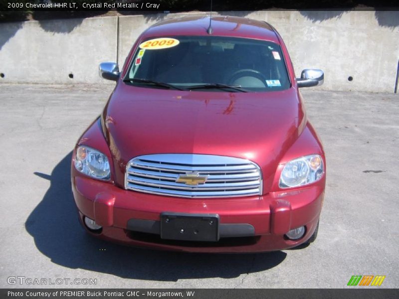 Crystal Red Metallic / Gray 2009 Chevrolet HHR LT