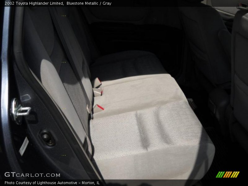 Bluestone Metallic / Gray 2002 Toyota Highlander Limited