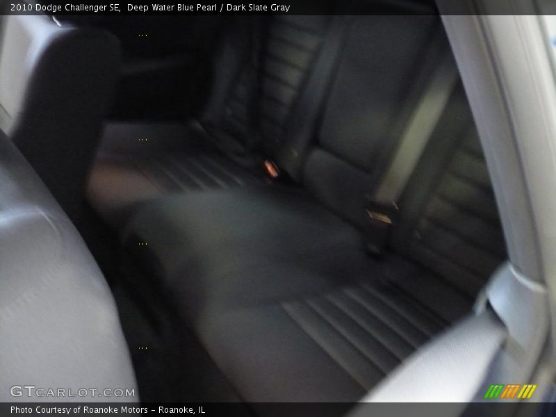 Deep Water Blue Pearl / Dark Slate Gray 2010 Dodge Challenger SE