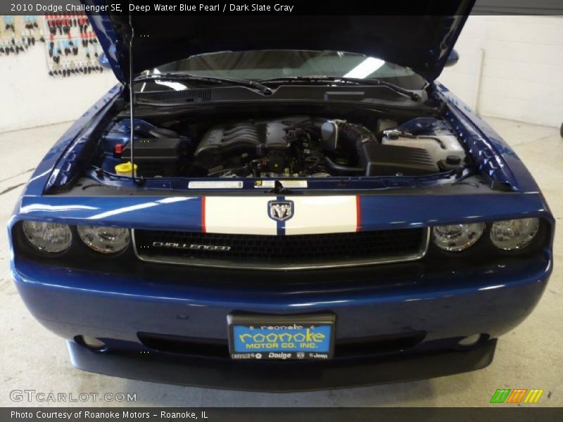 Deep Water Blue Pearl / Dark Slate Gray 2010 Dodge Challenger SE