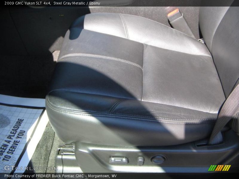Steel Gray Metallic / Ebony 2009 GMC Yukon SLT 4x4