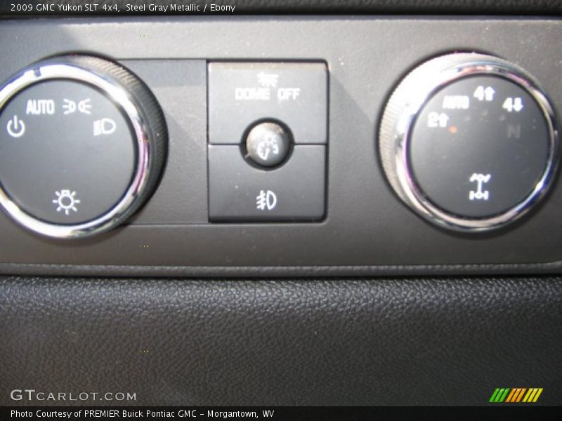 Steel Gray Metallic / Ebony 2009 GMC Yukon SLT 4x4