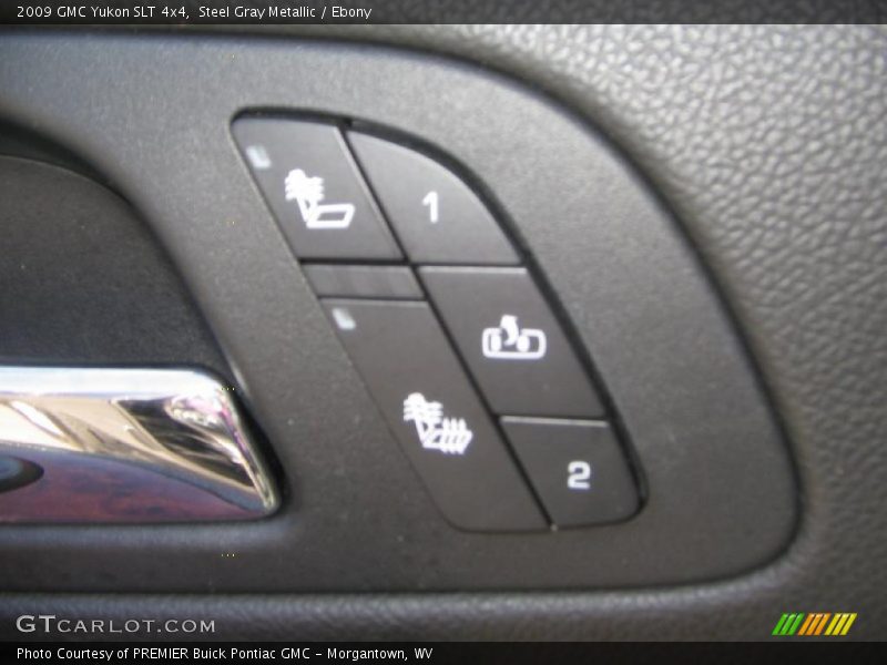 Steel Gray Metallic / Ebony 2009 GMC Yukon SLT 4x4