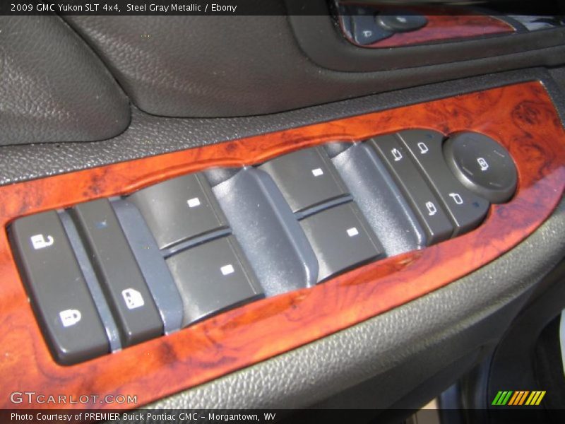 Steel Gray Metallic / Ebony 2009 GMC Yukon SLT 4x4