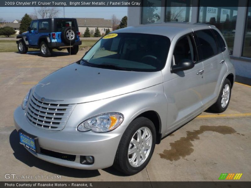 Bright Silver Metallic / Pastel Slate Gray 2009 Chrysler PT Cruiser Touring