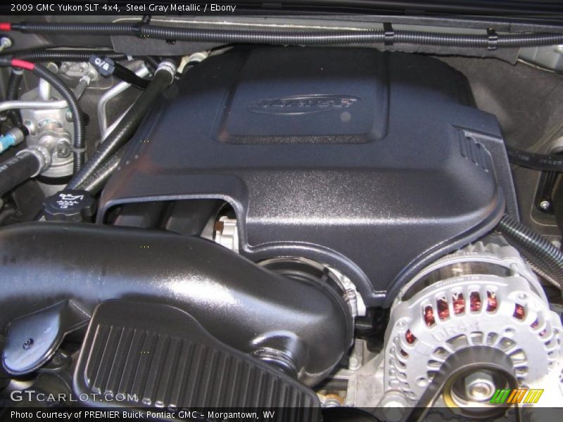 Steel Gray Metallic / Ebony 2009 GMC Yukon SLT 4x4