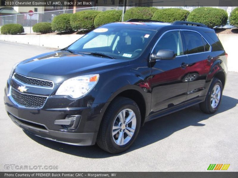 Black / Jet Black 2010 Chevrolet Equinox LT AWD