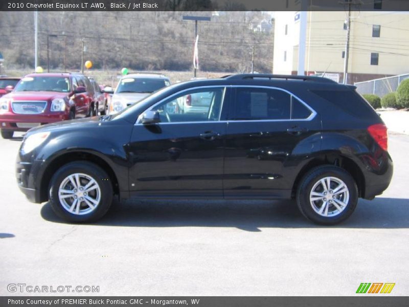 Black / Jet Black 2010 Chevrolet Equinox LT AWD