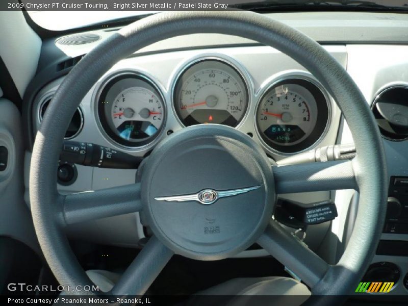 Bright Silver Metallic / Pastel Slate Gray 2009 Chrysler PT Cruiser Touring