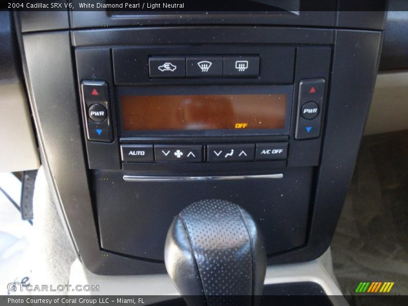 White Diamond Pearl / Light Neutral 2004 Cadillac SRX V6