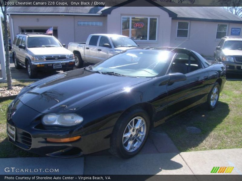 Onyx Black / Ebony 2001 Chevrolet Camaro Z28 Coupe