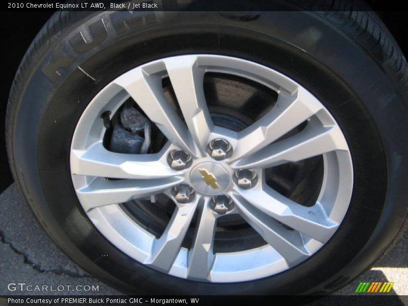 Black / Jet Black 2010 Chevrolet Equinox LT AWD