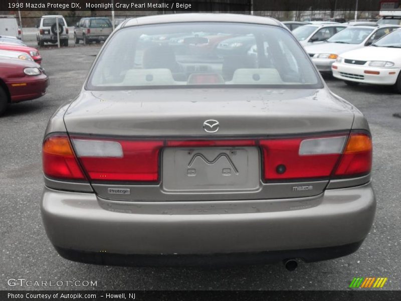 Moonlight Gray Pearl Metallic / Beige 1998 Mazda Protege DX