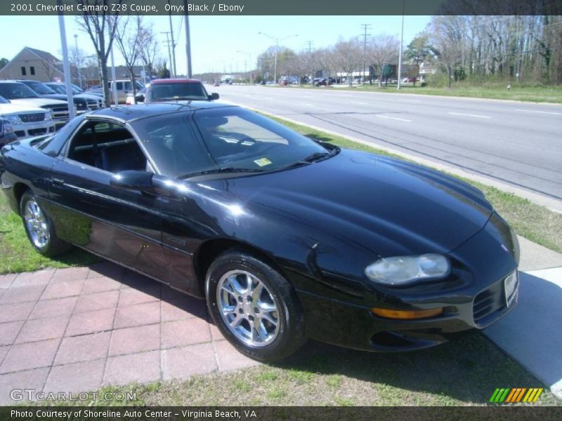 Onyx Black / Ebony 2001 Chevrolet Camaro Z28 Coupe