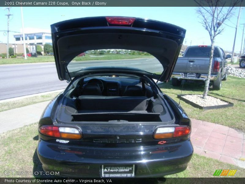 Onyx Black / Ebony 2001 Chevrolet Camaro Z28 Coupe